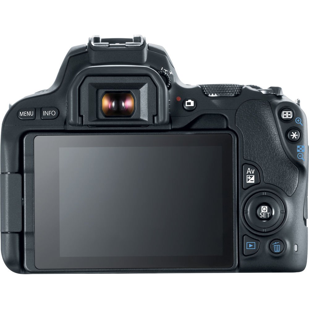 Canon EOS Rebel SL2 DSLR Camera & 18-135mm is USM Lens & 75-300mm III Lens + UV FLD CPL Filter Kit + 4 PC Macro Kit + Wide Angle & Telephoto Lens + Case + Tripod + Card Reader- Intl Model - image 3 of 6