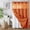 Burnt Orange-72"W x 75"L (Pack of 1), variant on No Hook Shower Curtain With Snap In Fabric Liner Waffle Weave Heavy Duty Thick CurtaTop Window Hotel Style Waterproof Bathroom Set 72 X 75 Inch Grey