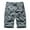 Gray, variant on Men's Casual Shorts Cargo Shorts Cargo Shorts Running Shorts Multiple Utility Pockets Elastic Waist Cotton Hiking Shorts Gray