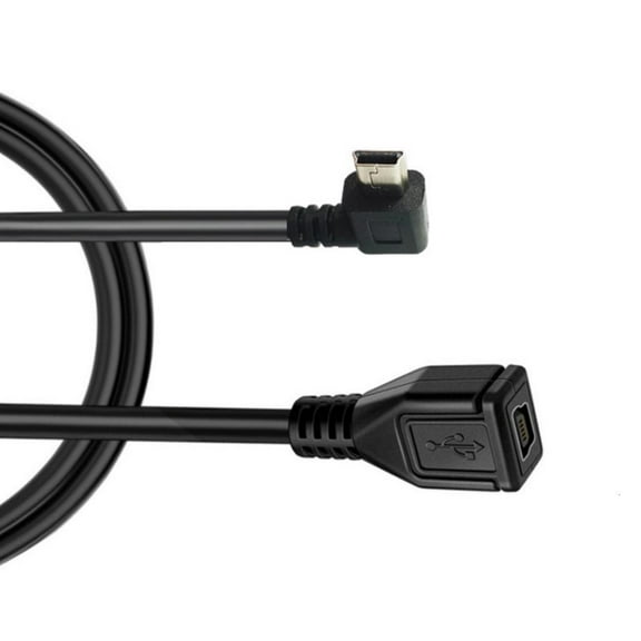 Yammee Mini USB Male to Mini USB 5Pin Female Cable Charging Data Transfer Mini USB to USB 5Pin Cord for Dashing Camera Accessories