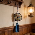 thumbnail image 2 of TanSiDing Chinese Horse Sachet Embroidered Wall Hanging Door Decor Pendant for Home Office Car Blessing Gift, 2 of 6