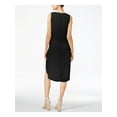 thumbnail image 2 of bar III Womens Tie Front Shift Dress, Black, Small, 2 of 4