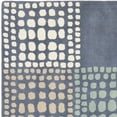thumbnail image 5 of SAFAVIEH Wyndham Rida Geometric Wool Area Rug, Grey/Multi, 7' x 7' Square, 5 of 7