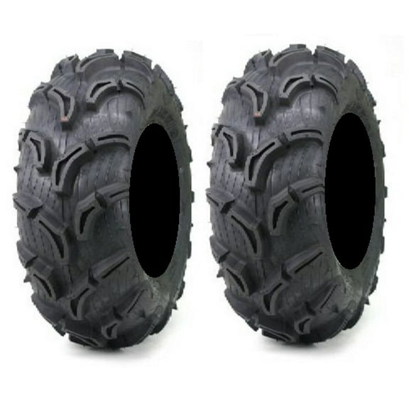 Pair of Maxxis Zilla ATV Mud Tires 25x10-12 (2)