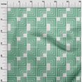 thumbnail image 3 of oneOone Polyester Spandex Sea Green Fabric Geometric Sewing Material Print Fabric By The Yard 56 Inch Wide, 3 of 4