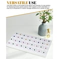 thumbnail image 5 of Novel Box White Tray Foam Sheet 14.5X7.8X0.75 with 36 Gem Jars - Jewelry Display Trays, 5 of 8
