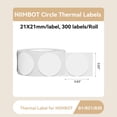 thumbnail image 2 of Adhesivos térmicos NIIMBOT 300 etiquetas redondas para B21/B1/B3S, 2 of 7