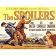 thumbnail image 1 of The Spoilers Rory Calhoun Jeff Chandler Anne Baxter 1955 Movie Poster Masterprint (14 x 11), 1 of 1
