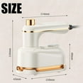 thumbnail image 6 of Baweilder Handheld Portable Iron,Baweilder Steamer,Portable Steamer Iron,Portable Steam Irons with Anti-Scald Base,360° Rotatable,2 in 1 Mini Travels for Travel and Home, 6 of 7