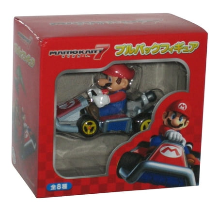 Nintendo Super Mario Kart 7 Pull Back N Go Car Racer Toy Figure