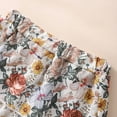thumbnail image 5 of Popshion Toddler Baby Girls Tops and Floral Skirt Set, 2-Piece, Size 18 Months-7 Years, 5 of 7