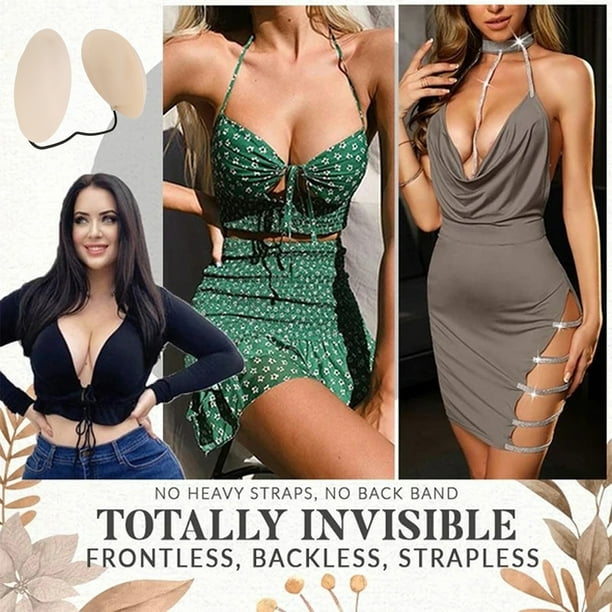 SecretPlunge Bra,Fitcharm Secret Plunge Bra, Backless Plunge Push,Low Back  Bra for Backless Dress (Color : A, Size : 32A) at  Women's Clothing  store