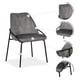 thumbnail image 5 of SET DE 2 SILLAS DE COMEDOR 3093 BUDELLI GRIS, 5 of 7