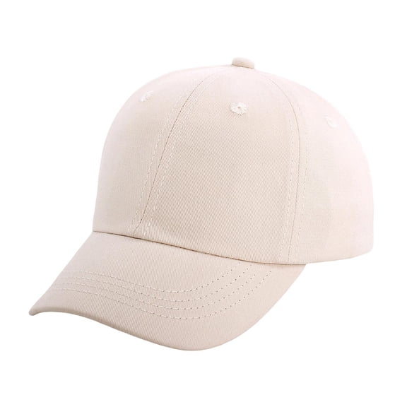 Byoo Boys Classic Baseball Hat Solid Color Curved Brim Daily Outdoor Baseball Hats