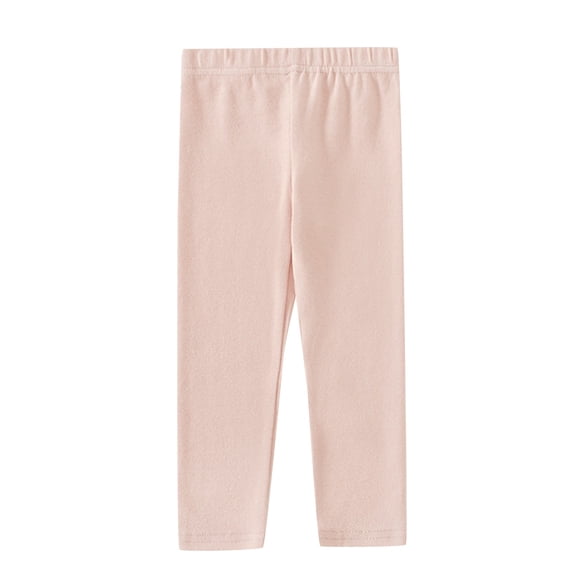 Wxirdiow Leggings Évasés pour Filles Leggings Athlétiques pour Filles Collants Taille Haute Pantalons de Yoga d'Entraînement pour Enfants pour Course Danse Rose Pâle Taille, 9-10 Ans