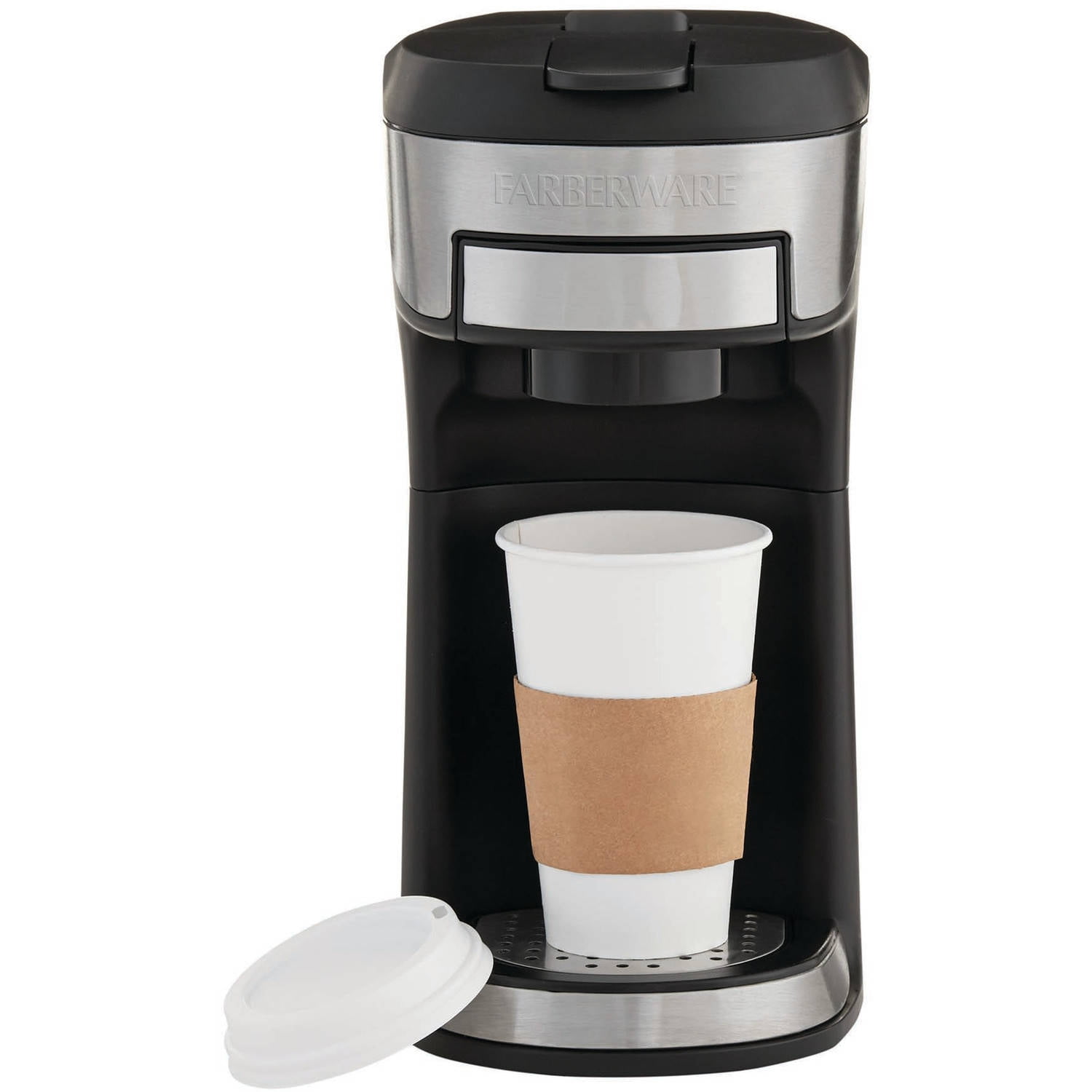 Farberware Side by Side Coffee Maker Single Serve or 12 Cups