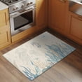 thumbnail image 2 of Entryway Rug 2'x3', Blue Seahorse Coastal Small Rug for Kitchen Bathroom Door Mat Indoor Entrance, Summer Beach Nautical Ocean Coral Vintage Non-Slip Area Rugs Floor Mats Carpet Front Door Rugs, 2 of 8