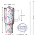 thumbnail image 3 of 1pc Mother 40oz Tumbler with Straw & Handle - Insulated Stainless Steel Cup | Holiday Gift for Man Women (Christmas, Valentine's, Birthday), 3 of 5