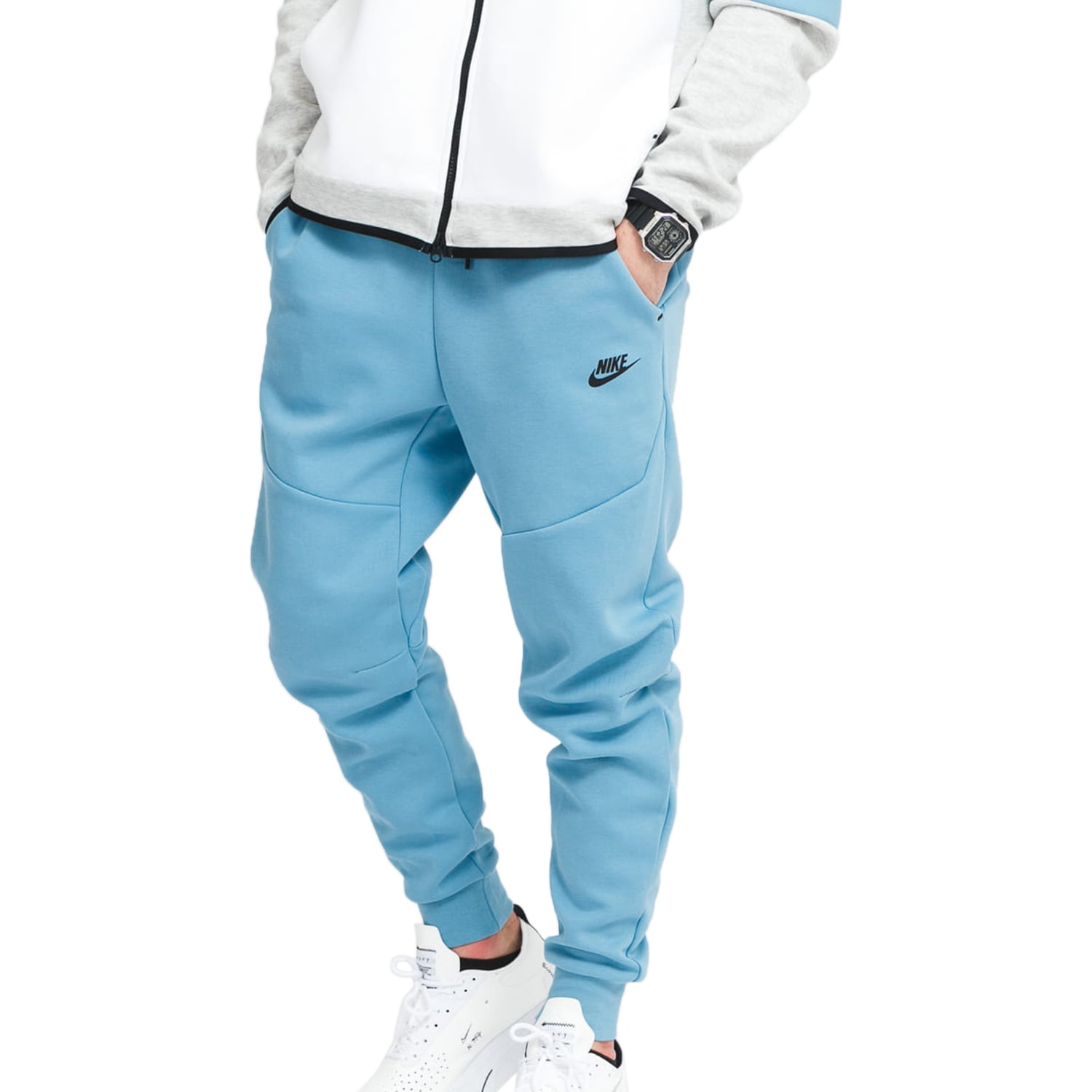 Light blue nike joggers best sale
