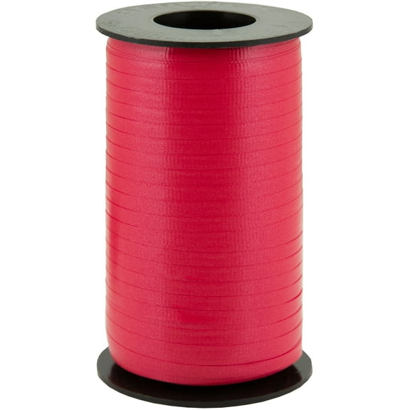 Splendorette Crimped Curling Ribbon 3/16" x 500yd-Hot Red