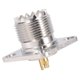 thumbnail image 2 of 4X UHF SO-239 Hembra Conector Coaxial de de Soldadura de Forma Cuadrada para Radioamador, 2 of 3
