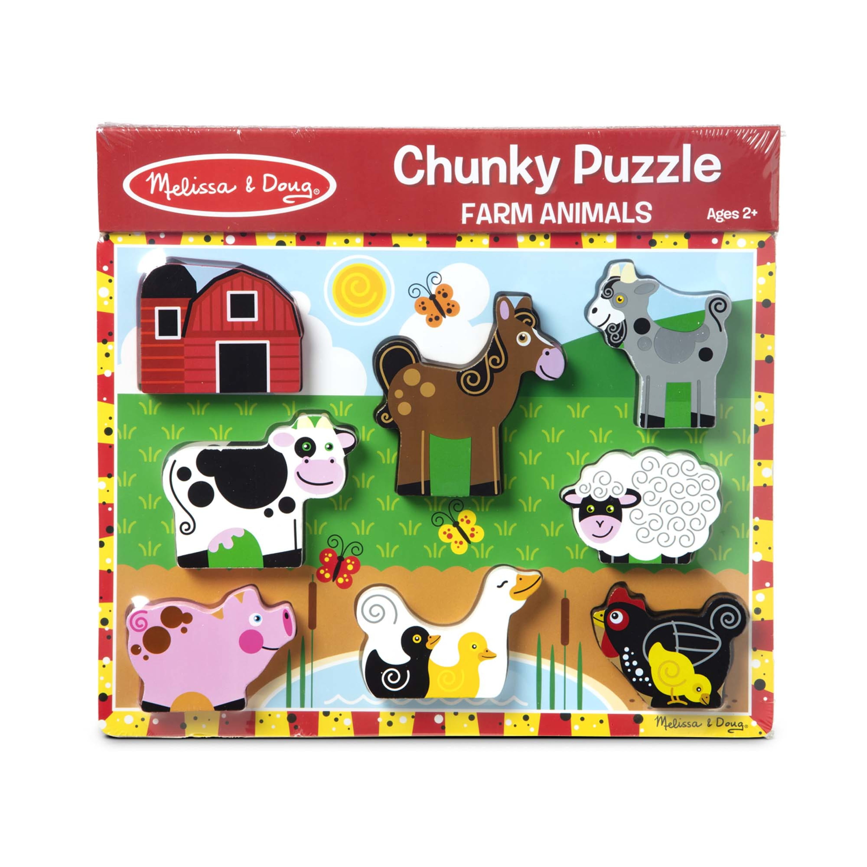 Md3722 for sale online Safari Chunky Puzzle by Melissa & Doug 