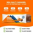 thumbnail image 2 of PROBAR - PROTEIN Bar, Sea Salt Caramel, 20g Plant-Based Protein, 12 Count, 2 of 6