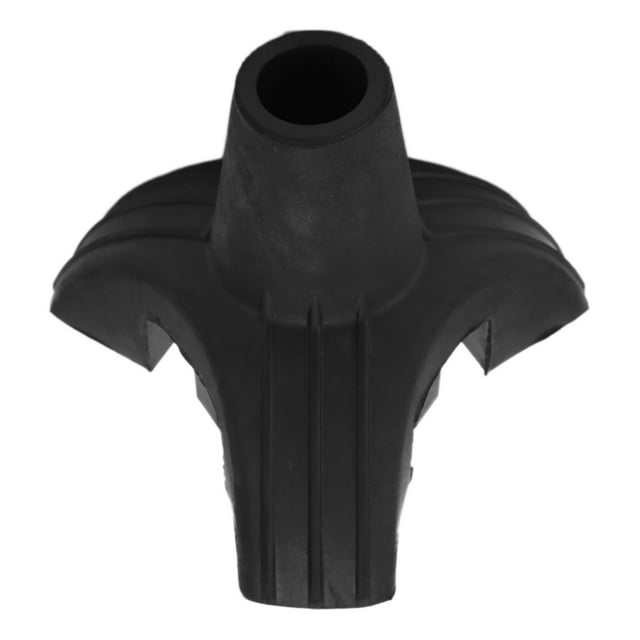 Walking Sticks Base, Universal Prevent Slip Walking Cane Tip Silicone Balanced Reduce Hand Fatigue for Folding Canes