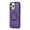 Purple, variant on Dteck Slim Case for iPhone 15 Pro, Compatible with MagSafe, Stylish Matte PU Leather Magnetic Phone Case Cover for iPhone 15 Pro,Black
