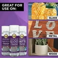 thumbnail image 5 of Aleene's Acrylic Spray Sealer Finish Variety Pack, 4 oz. 3-Pack - Gloss, Matte & Pearlescent Protective Coatings, 5 of 11