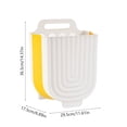 thumbnail image 3 of Cestos de almacenamiento, contenedores de almacenamiento Cesto de ropa sucia montado en la pared Contenedor de almacenamiento de ropa sucia Cesto de ropa sucia plegable de gran capacidad Cesto de ropa, 3 of 6