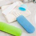 thumbnail image 3 of Portable Travel Toothbrush Case Hiking Camping ToothpastePacking Antibacterial Holder Container, 3 of 9