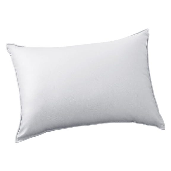 Btomtd Modern Solid Color Outdoor Waterproof Throw Pillow Cover, 20" x 12" Pillow Covers, 1PC, Cushion Pillow Backrest Case for Sofa or Chair (White)