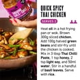 thumbnail image 3 of Woolf's Kitchen Tamarind, Garlic + Chilli Spice Paste 190g, British Import (Pack of 2), 3 of 5