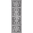 thumbnail image 2 of nuLOOM Kyleigh Machine Washable Southwestern Runner Rug, 2' 6" x 8', Grey, 2 of 2