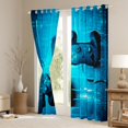 thumbnail image 3 of Homewish Blue Gamepads Curtains Pack of 2 (42x84 Each) for Kids Children Boys,Game Controller Curtains Blackout,Video Game Bedroom Curtains,Super Cozy Room Decor, 3 of 6