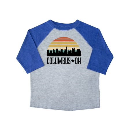 

Inktastic Columbus Ohio Skyline Vintage Gift Toddler Boy or Toddler Girl T-Shirt