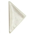 thumbnail image 6 of Balsa Circle 20 Pieces 20" x 20" Ivory Premium Velvet Napkins Home, 6 of 7