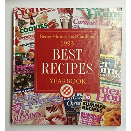 Better Homes and Gardens 1993 Best Recipes Yearbook (To Be The Best 1993)