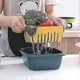 thumbnail image 2 of 3 In1 Kitchen Colander With Lid- Plastic Double-layer Fruit And Vegetable Strainer Bowl Sets /storage, For Mixed Grain Cleaning, Drainage And Fresh-ke, 2 of 5