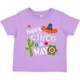 thumbnail image 3 of Inktastic Happy Cinco de Mayo- Sombrero, Cactus, Flowers Boys or Girls Toddler T-Shirt, 3 of 5