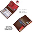 thumbnail image 4 of Leather Credit Card Case Ultra-thin Card Holder Protective Card Wallet with ID Window, 4 of 6