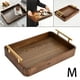 thumbnail image 3 of Bandeja rectangular para servir desayuno, mesa de café, vajilla, bandeja de té M, 3 of 9