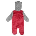 thumbnail image 3 of Newborn Calgary Flames Game Nap Teddy Fleece Bunting Pram - Size 3-6 Months, 3 of 4