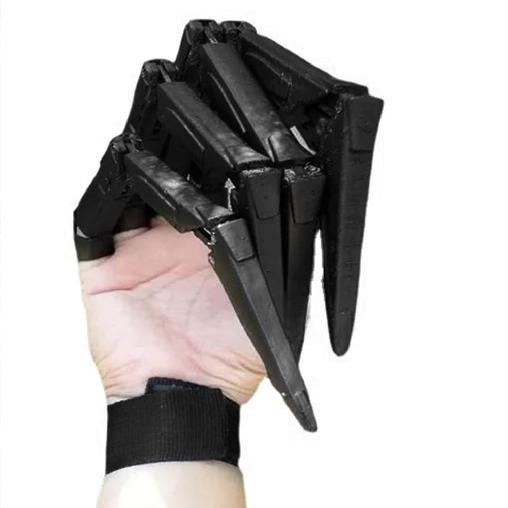Halloween Articulated Fingers 3D Printed Articulated Finger Extensions Halloween Cosplay Finger Gloves 