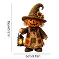 thumbnail image 7 of Halloween Lighted Monster Lantern Resin Craft Decoration, Spooky Tabletop Lamp for Home, Mantel, Halloween Party Indoor Decor, 7 of 7