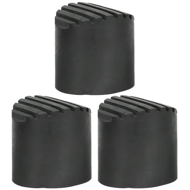 MasteelfCA 3pcs Telescoping Ladder Non Slip Feet Rubber Replacement Step Ladder Feet Foot Mat