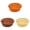 3Pc, variant on VKLU 1PC Orange Woven Bread Basket, Imitation Rattan Fruit Bowl, Washable Plastic Storage Bin for Kitchen Counter, Pantry, and Craftroom Organization