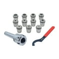 thumbnail image 6 of MT3 Shank ER32 Chuck with 11 pc Collet Set, 1/8" - 3/4" by 16th, 6 of 8