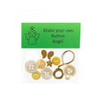 thumbnail image 3 of Yeuimy DIY Christmas Button Ornament Making Set with Angel Design,Fun Holiday Craft Kit with Colorful Buttons Yarn and Lanyard,Easy Creative Activity for Xmas Tree Hanging Decor, 3 of 3